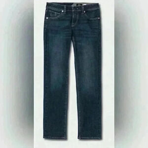 Big Boys Volcom Vorta Rinsed Indigo Stretch Jeans